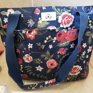 JuJuBe diaper bag with matching changing pad